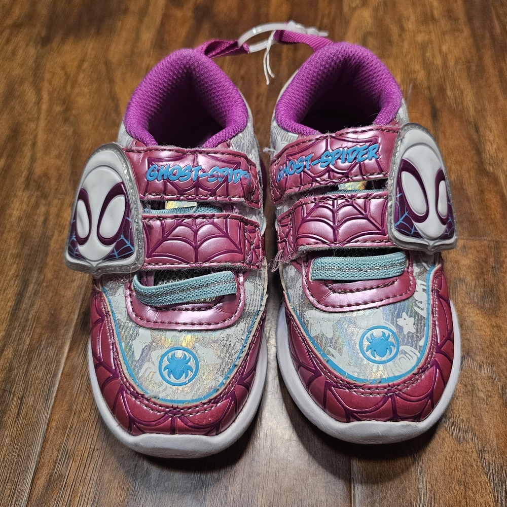 Girls Ghpst Spidey Light Up Shoes